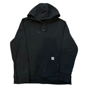 Carhartt Black Relaxed Fit Pullover Hoodie Sweatshirt